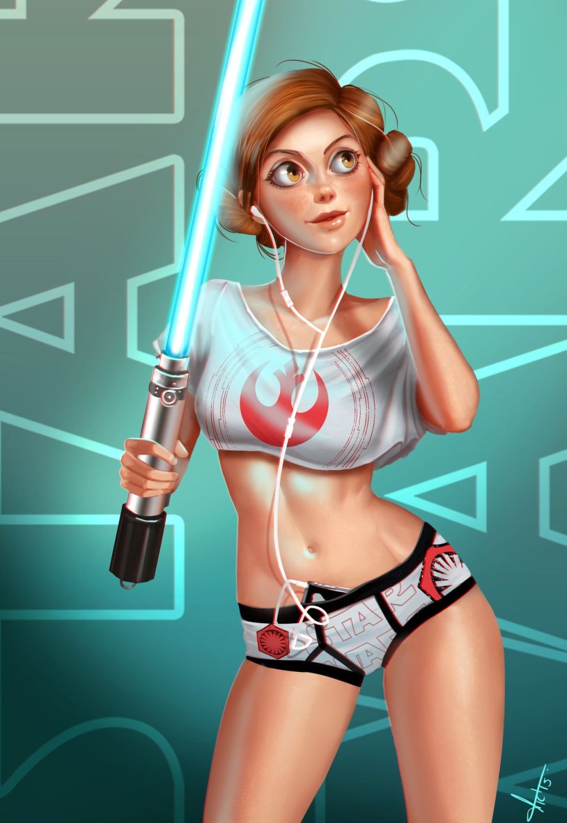 Omega Star Wars Girl