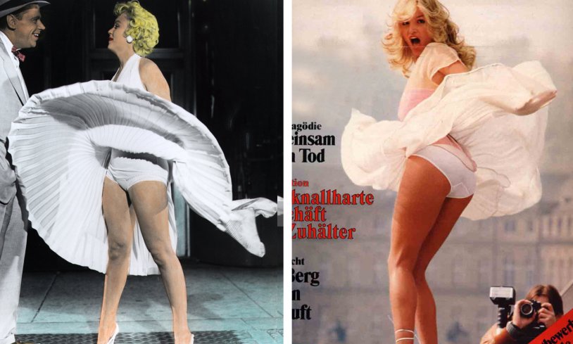 Marilyn Monroe Skirt in the Wind