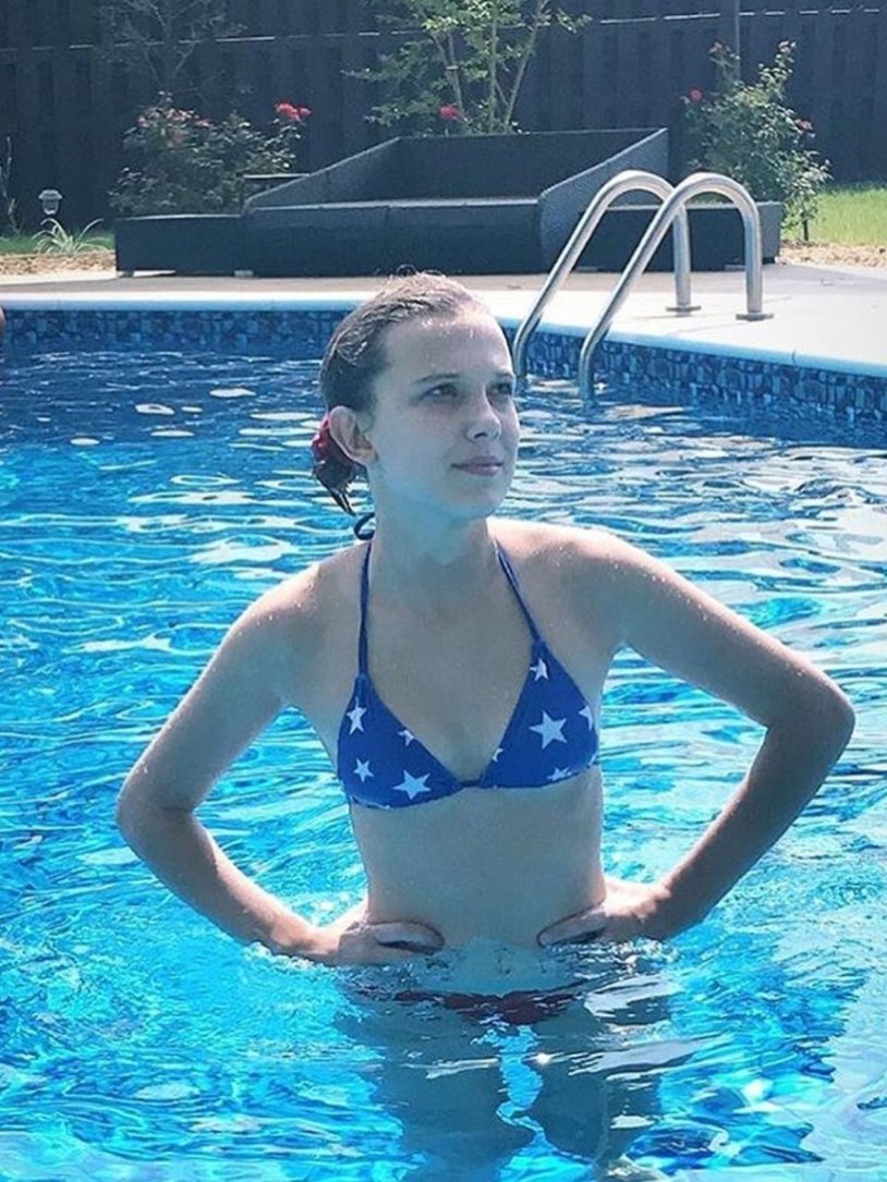 Millie Bobby Brown Bikini