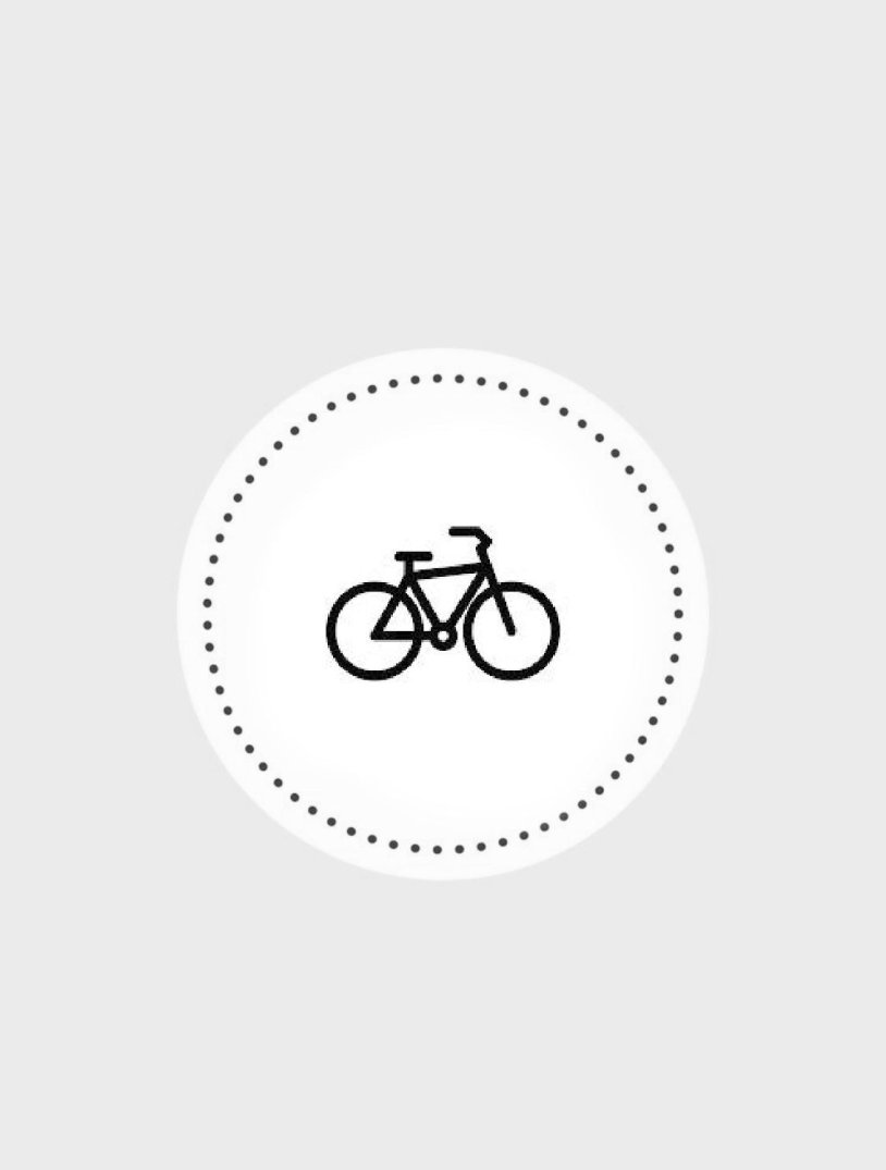 Actual icons for a bicycle