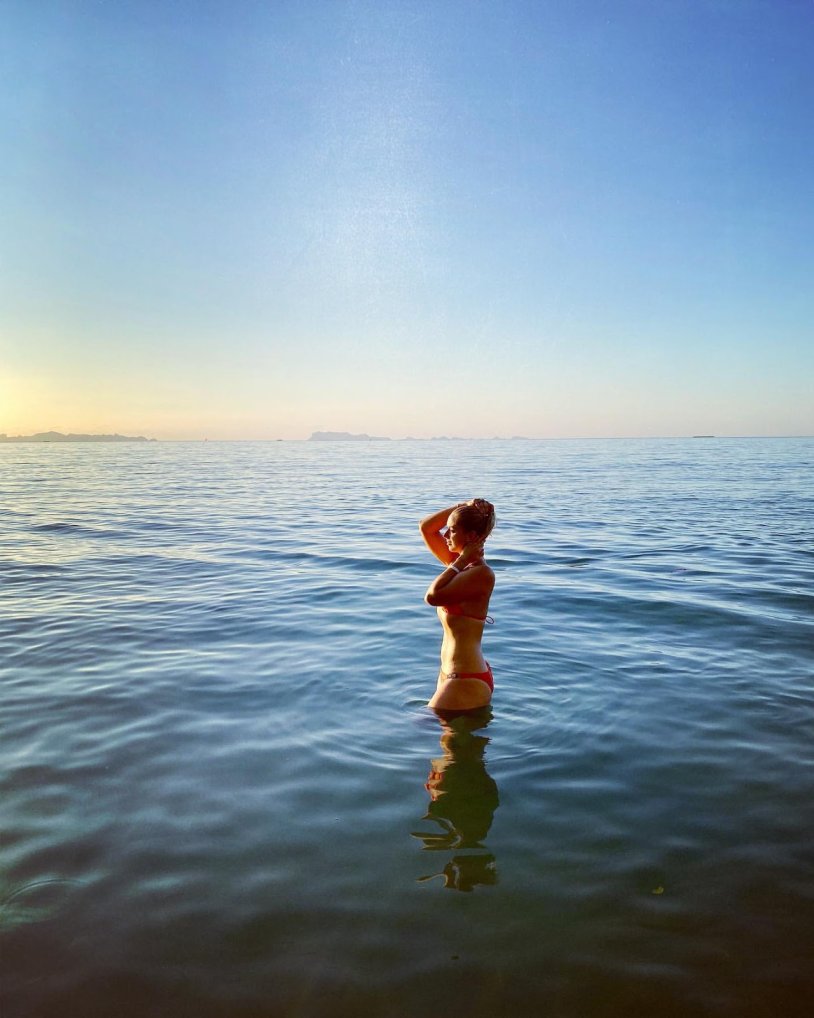 Ekaterina Sabina photo in a swimsuit