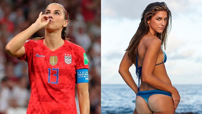 USA football player Alex Morgan