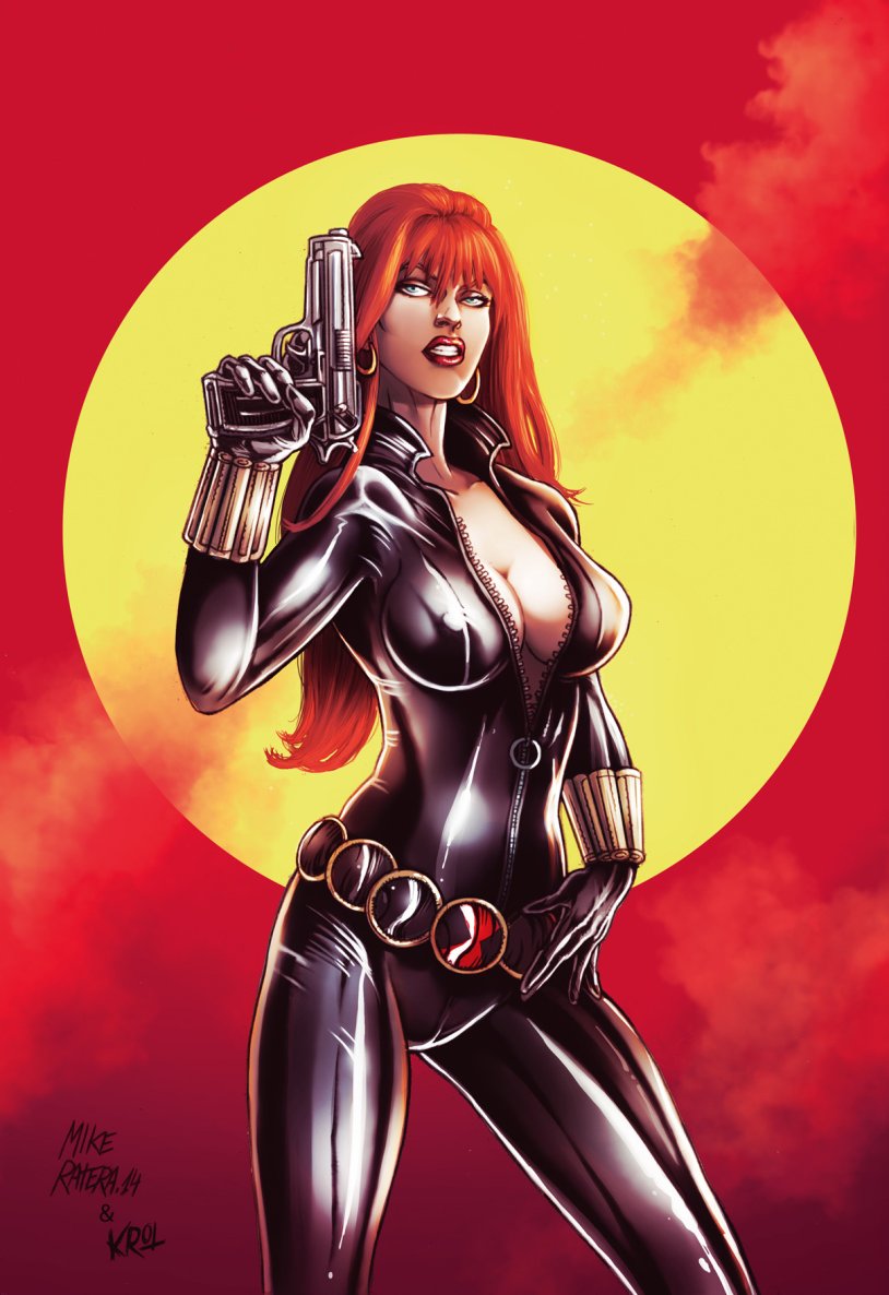 Black widow Marvel Naked