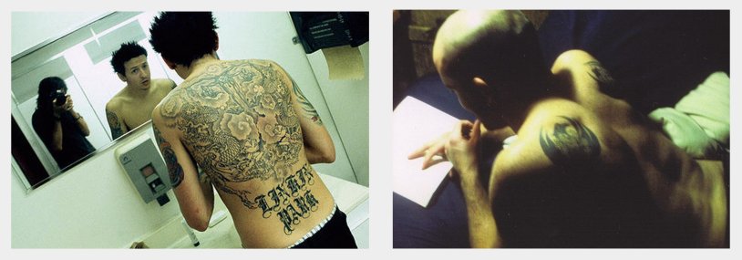 Linkin Park Tattoo on the back