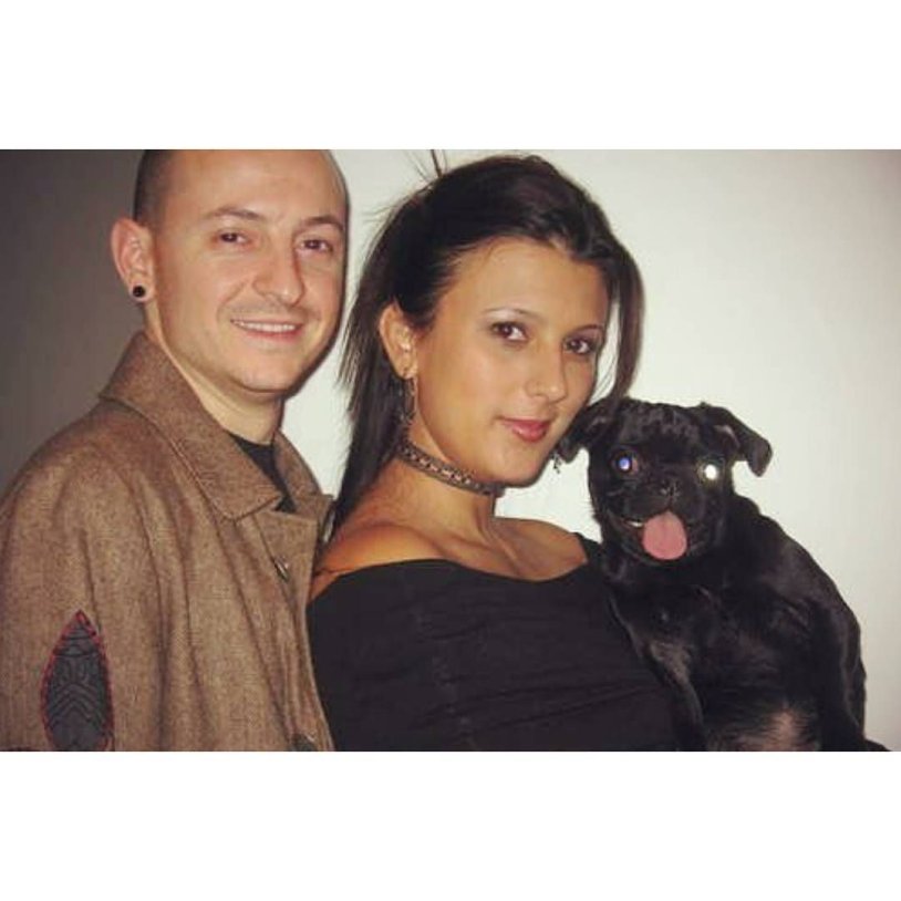 Talinda Ann Bentley and Chester Bennington