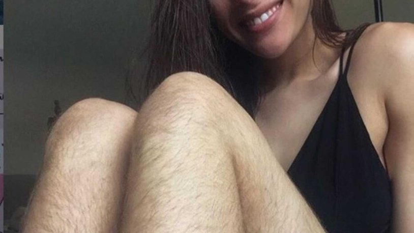 Naked women with hairy legs