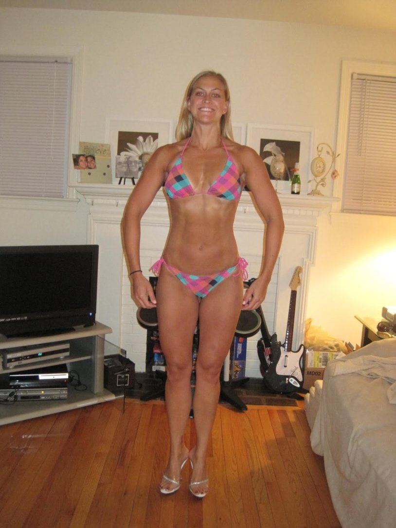 Naked wife in full growth