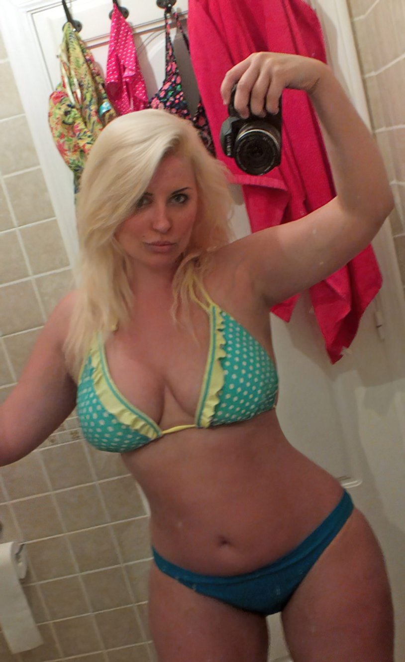 Selfies of an adult woman