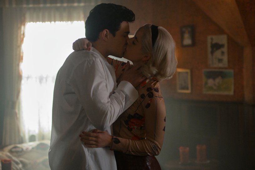 Gavin lozerwood chilling Sabrina's adventure