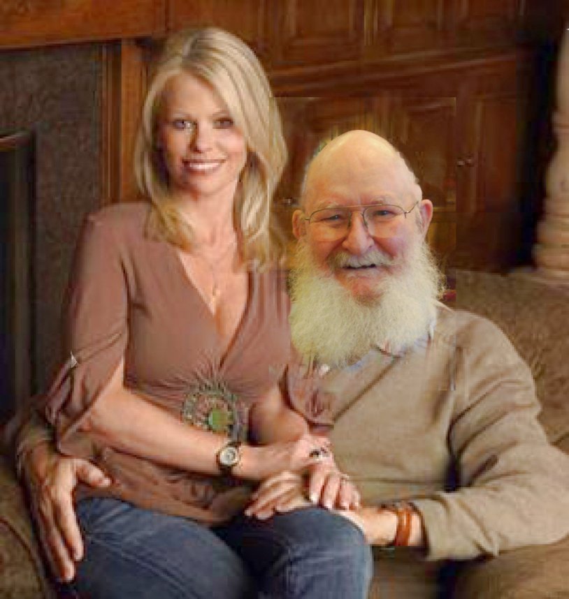 A man older than a girl