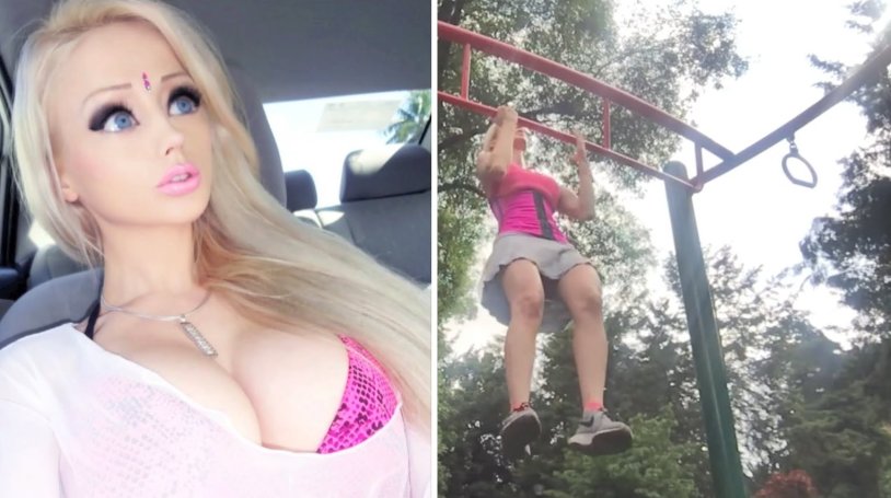 Valeria Lukyanova drain