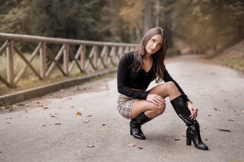 Women in boots