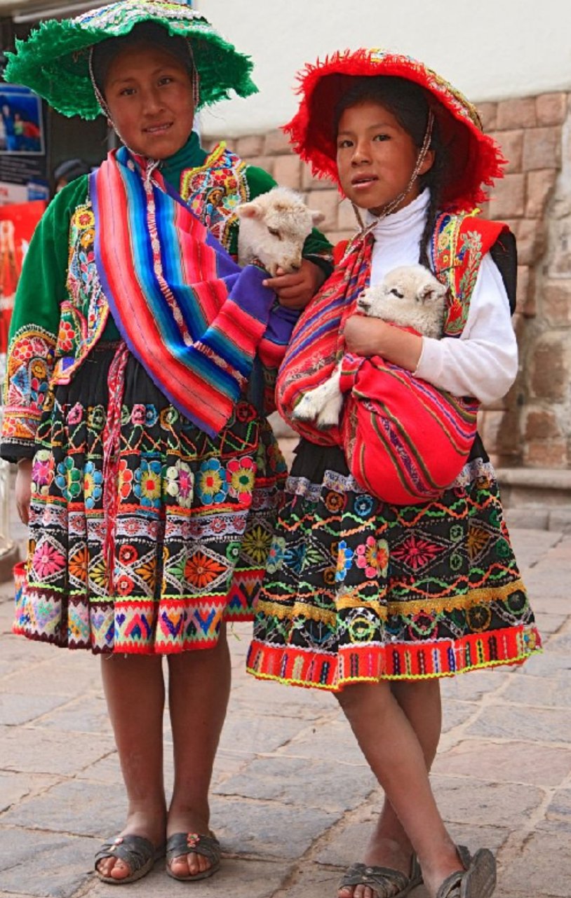 National clothing of Bolivia