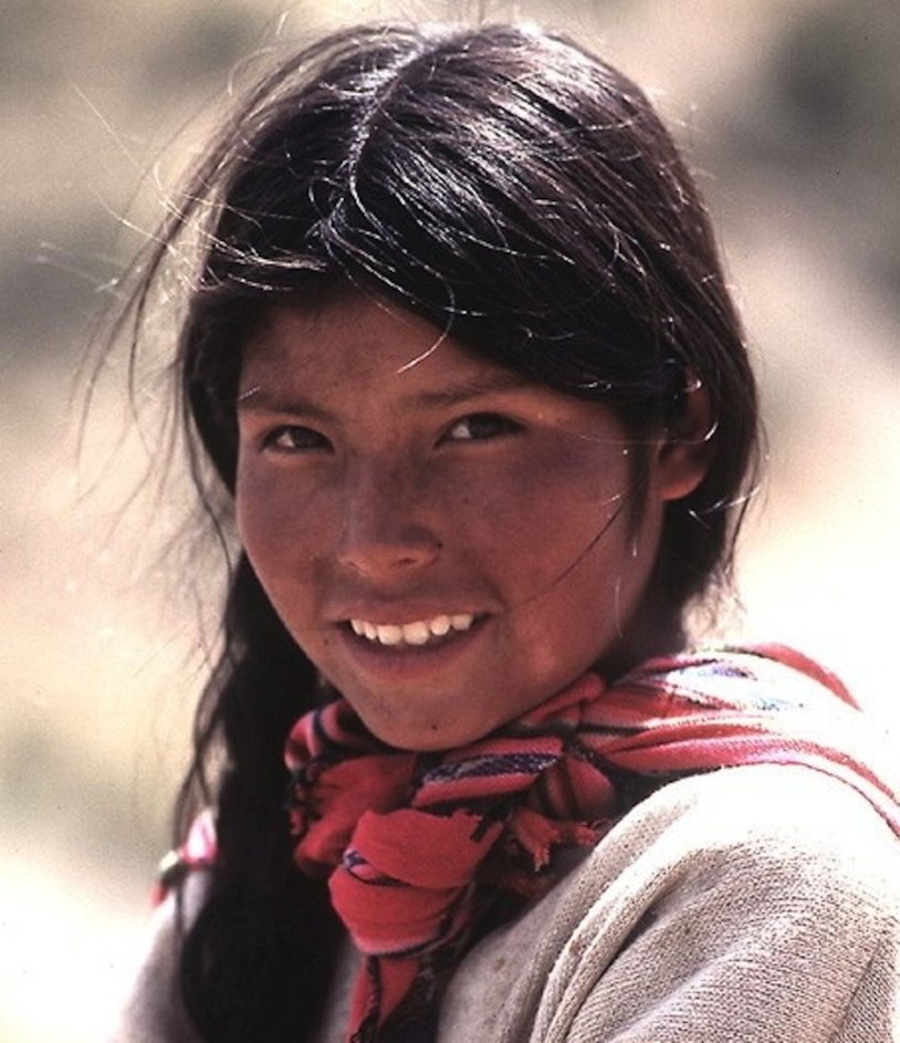 Bolivia of a woman