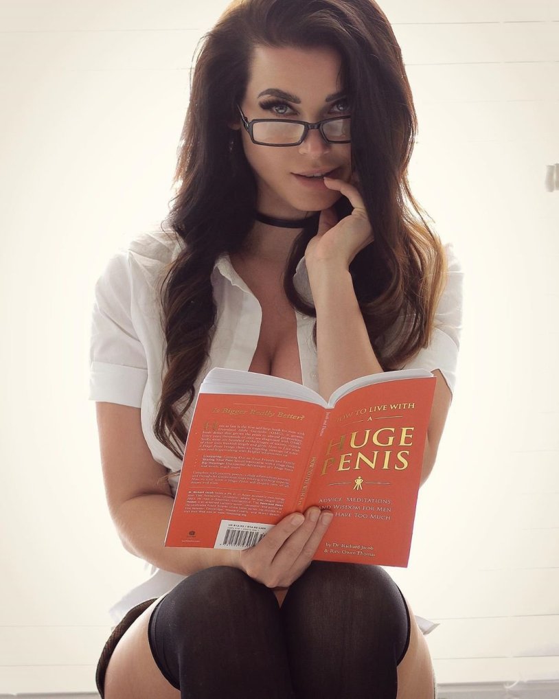 Niece Waidhofer with glasses