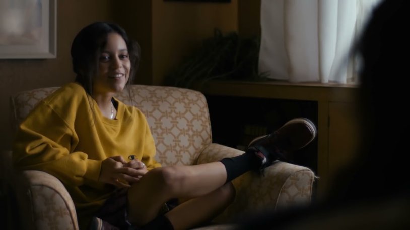 Jenna Ortega bed scenes