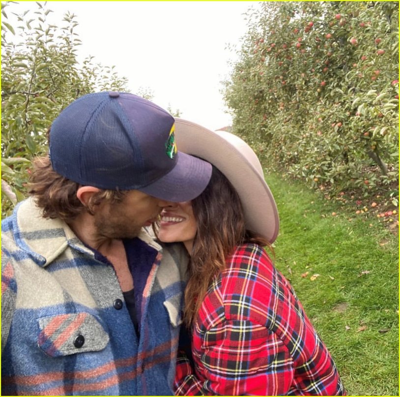 Adam Demos and Sarah Shahi together