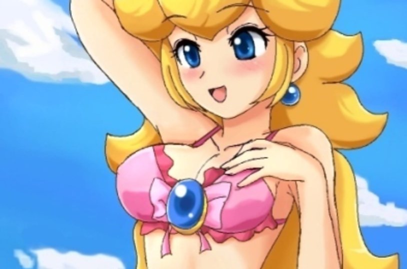 Princess Pich in a swimsuit = priest
