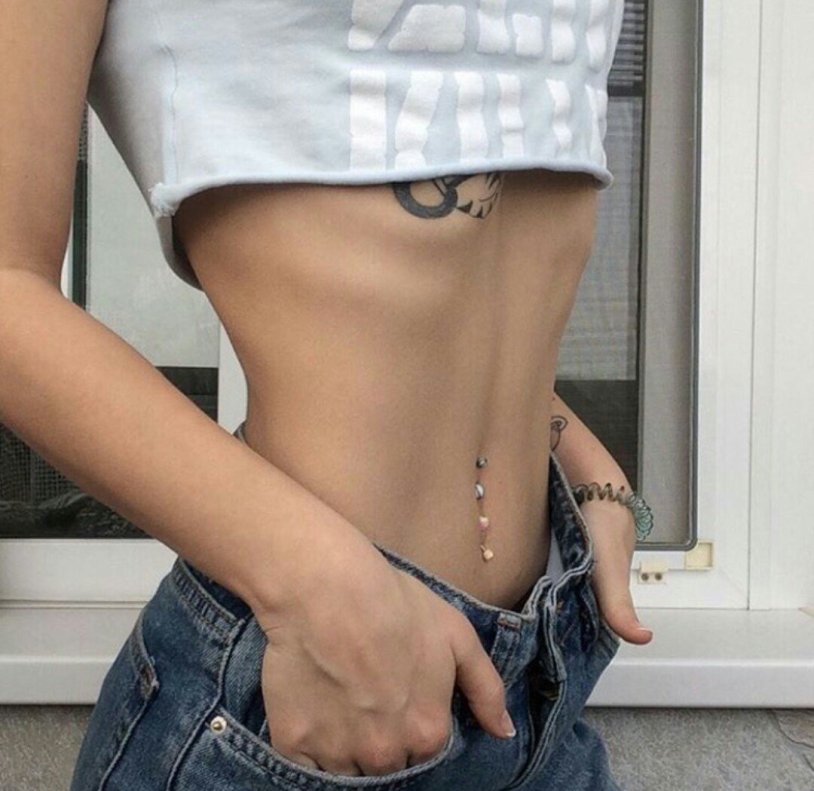Very thin belly