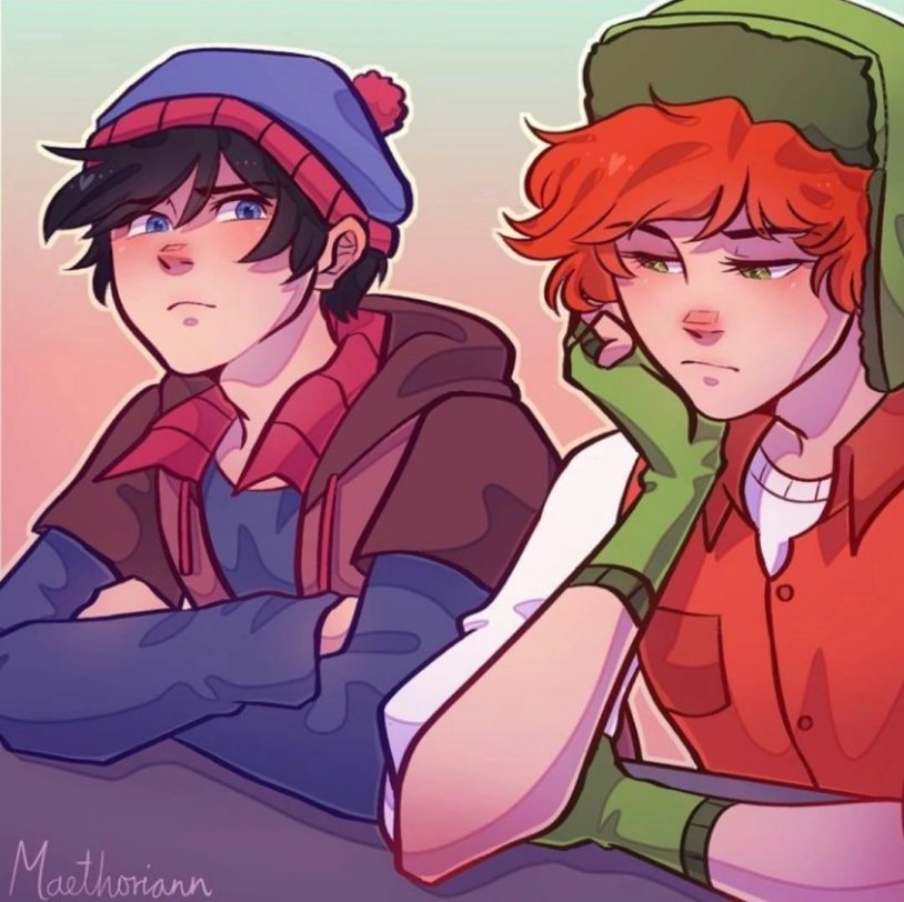 Kyle Broflovski and Stan Marsh