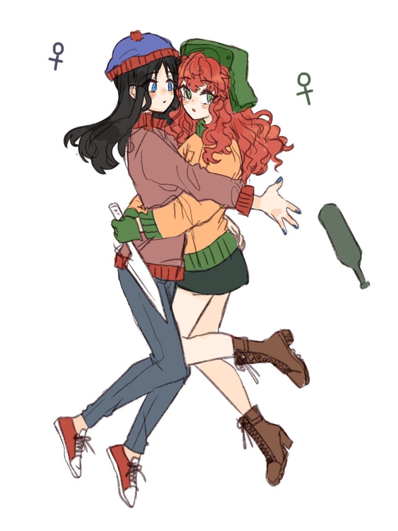 Kyle Brooflovski and Wendy