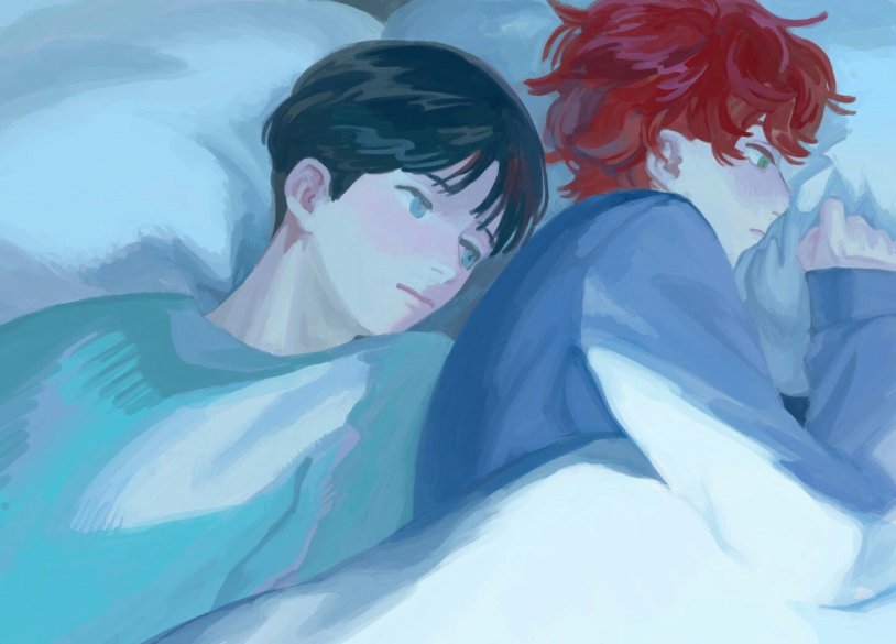 Kyle and Stan Kiss Ruke