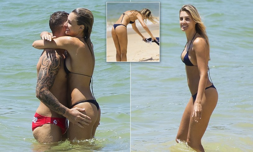 Nesta Cooper in a swimsuit