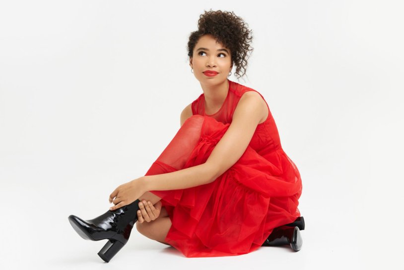 Nesta Cooper of the legs