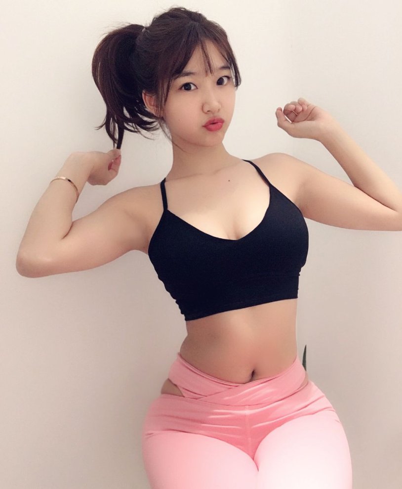 Mongolian selfie bikini