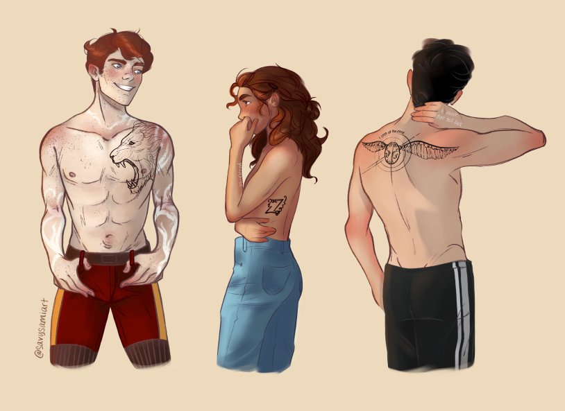 Harry Potter's tattoo tattoo