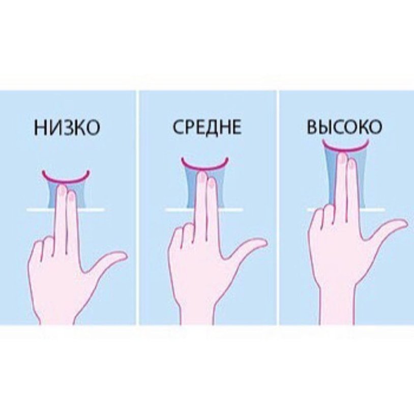 The length of the vagina