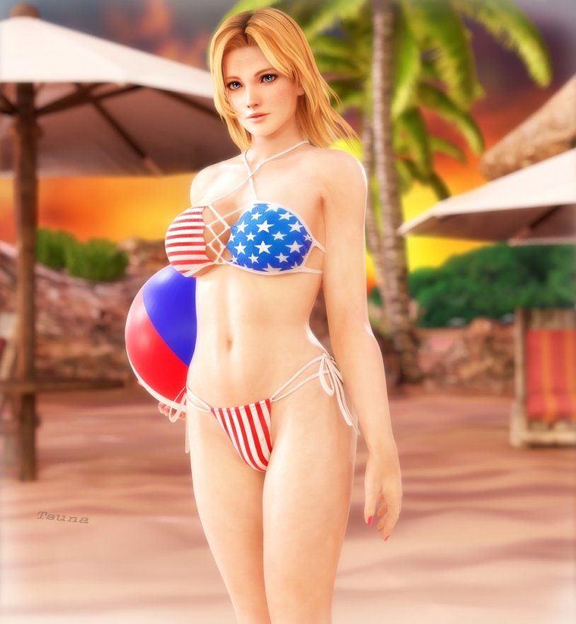 Tina Armstrong USA Bikini