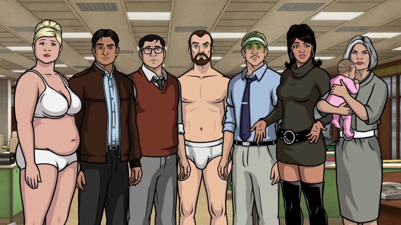 Archer animated series Lana