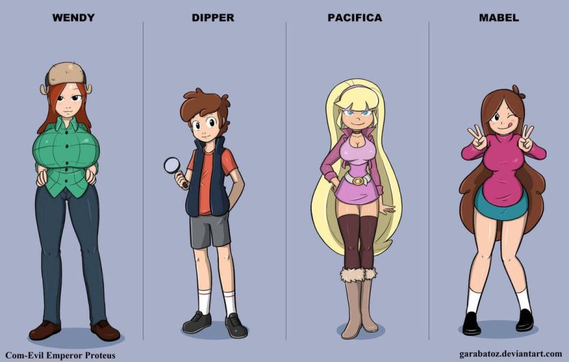 Mabel with a big bust