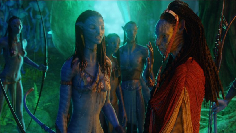Zoe Saldana Neitiri naked
