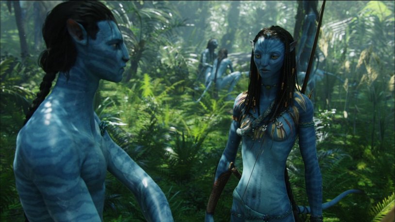 Zoe Saldana Neitiri in full growth