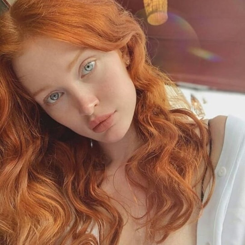 Red -haired with tattoos