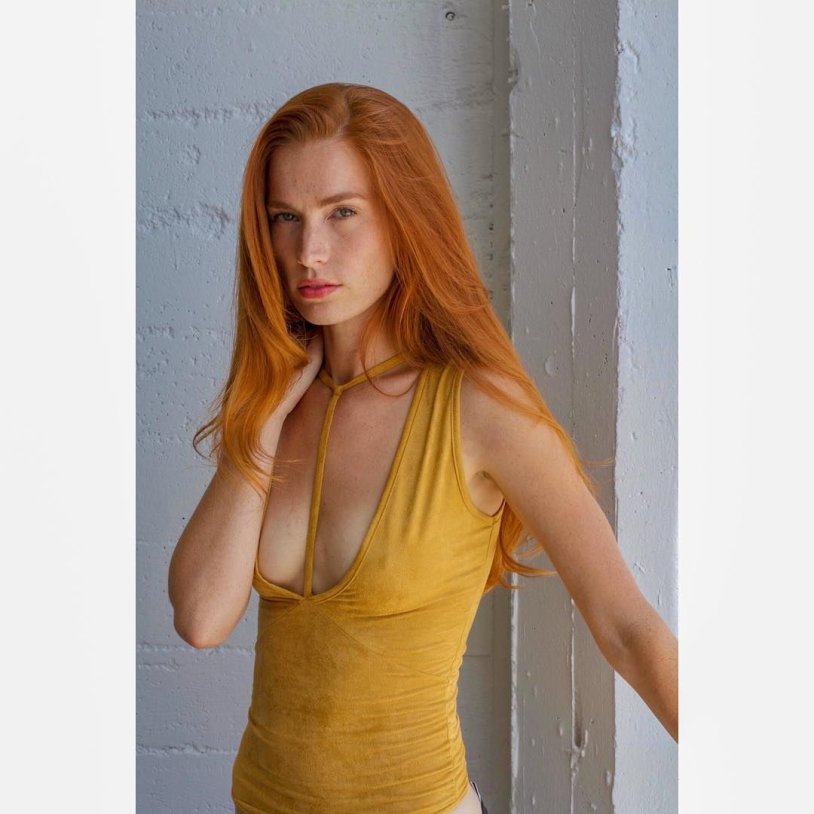 Anna Ginger Red Naked