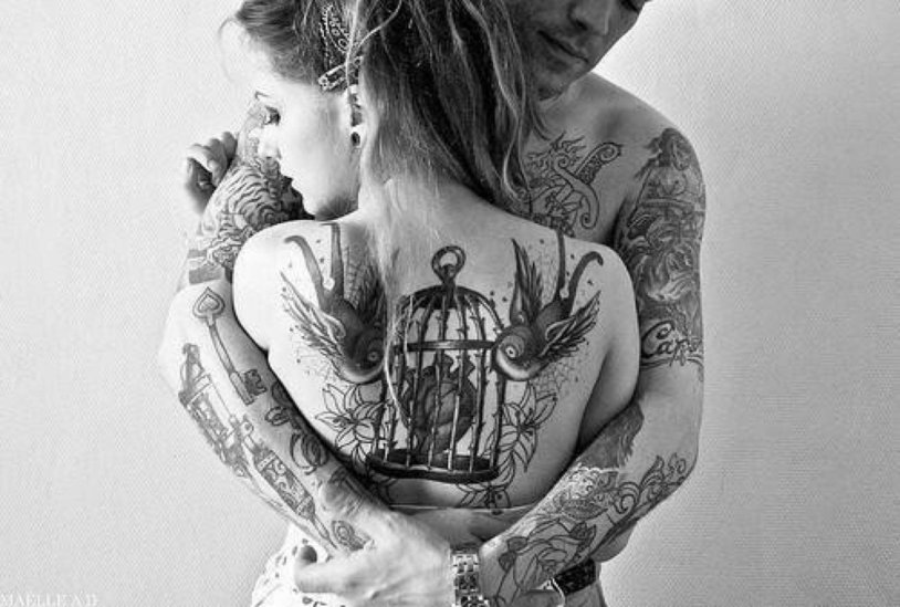 Tattoo for a guy and a girl