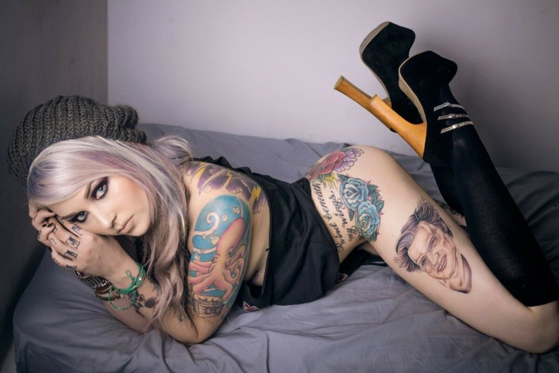 Caroline Grace tattoo