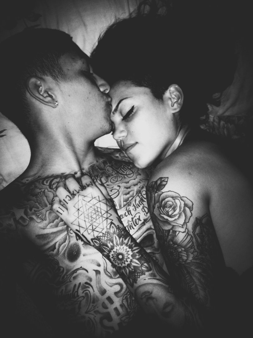Tattoos for a guy and girl