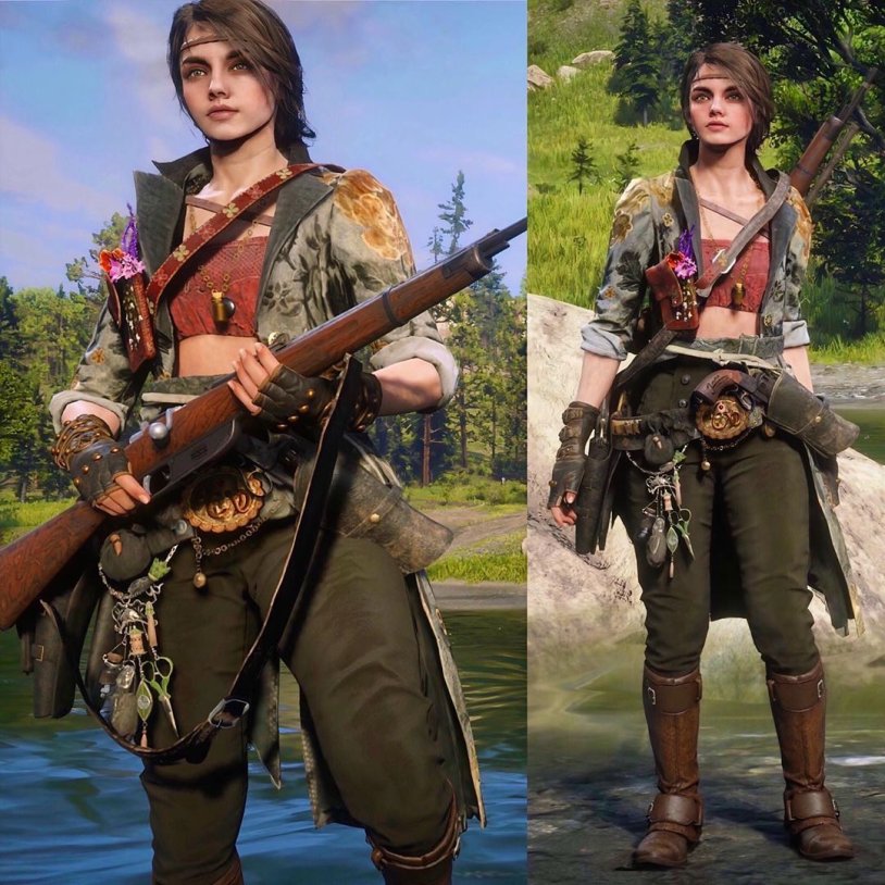 RDR 2 Female Outfits