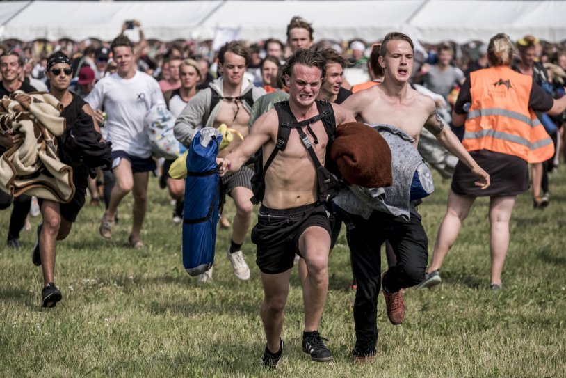 Roskield Festival Naked