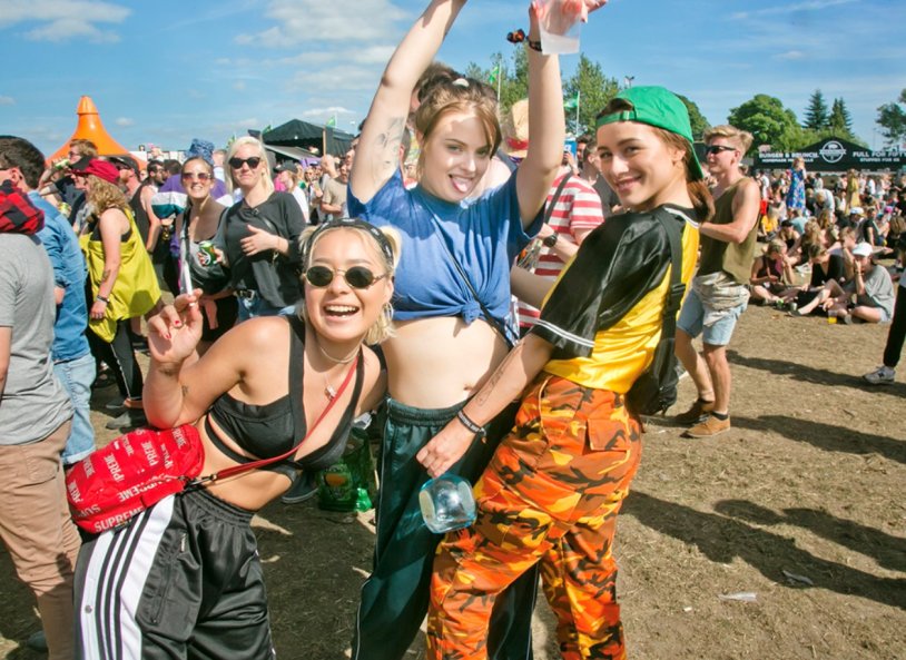 Roskield Festival Naked