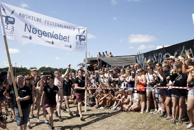 Roskield Festival Naked