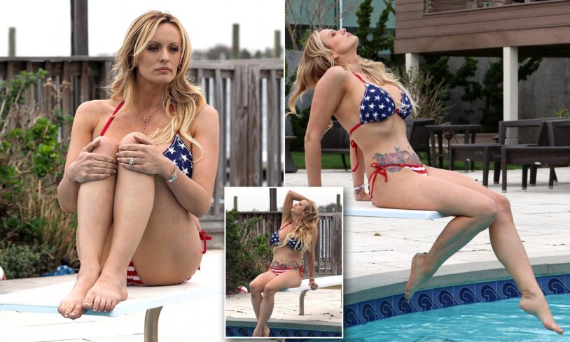Stormy Daniel in bikini