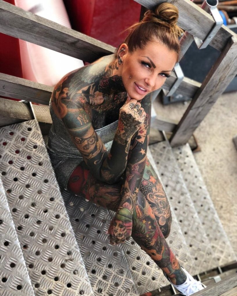 Tattooed Nicole Stephan