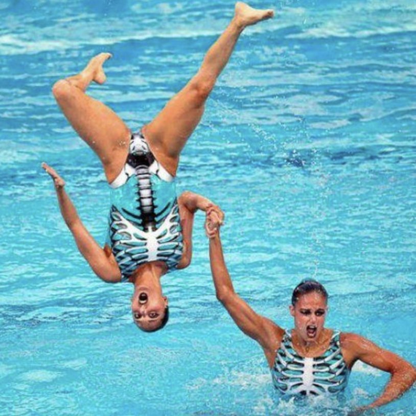 Synchronous swimming is ridiculous