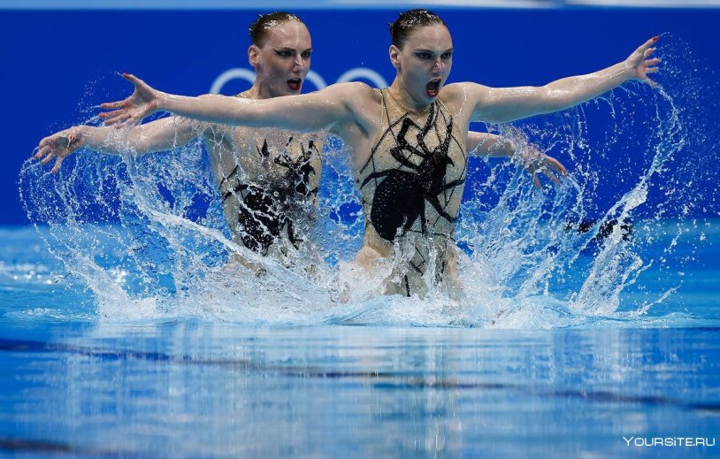 Synchronous swimming Olympics 2021 in Tokyo Speech by Russia