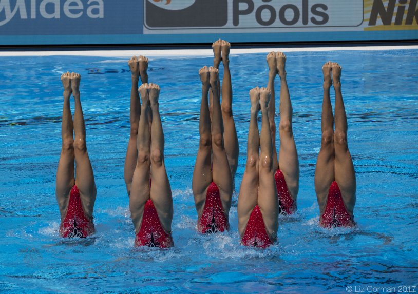 Synchronized swimming